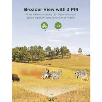 CEYOMUR 40MP Trail Camera 4K WiFi Night Vision