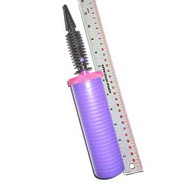 2 Pack - Tota Hand Held 2-Way Dual Action Balloon Pump for Balloons - Efficient and Durable