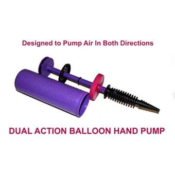 Dual Action Balloon Pump - Fast Inflation, Easy Use