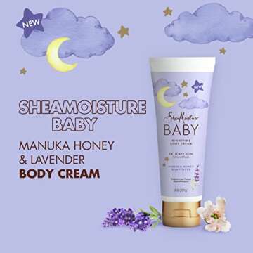 SheaMoisture Baby Moisturizer Manuka Honey & Lavender 8 oz