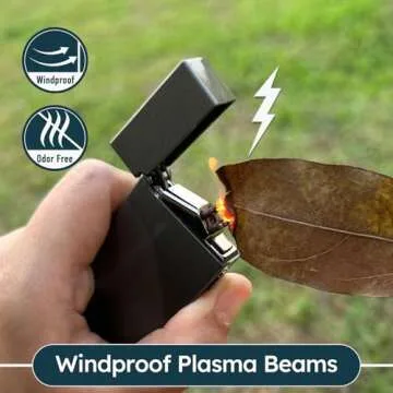 Rechargeable Plasma Lighter with Battery Indicator