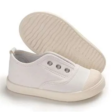Timatego Toddler Canvas Slip On Shoes for Kids 5