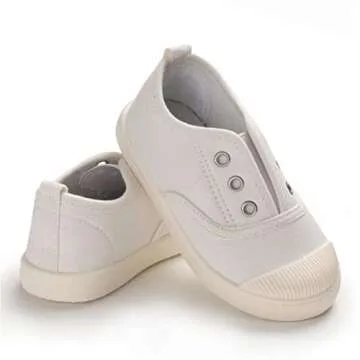 Timatego Toddler Canvas Slip On Shoes for Kids 5