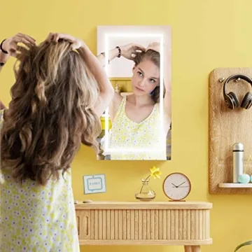 LAVIEVERT LED Lighted Jewelry Armoire for Elegant Storage