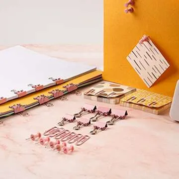 Stylish DANRONG 97 PCS Office Supplies Set for Women