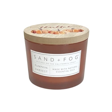 Sand + Fog Scented Candle - Pumpkin Harvest - Cozy Autumn Essential