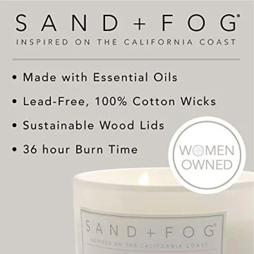Sand + Fog Pumpkin Harvest Candle - Cozy Autumn Aroma