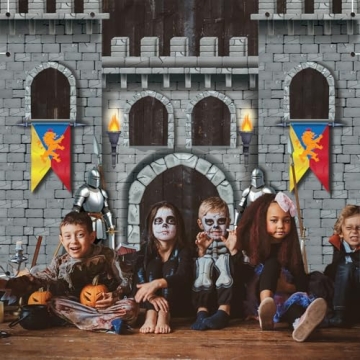 Medieval Castle Backdrop - Enchanting Party Decoration