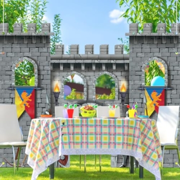 Medieval Castle Backdrop - Enchanting Party Decoration