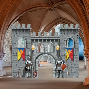 Medieval Castle Backdrop - Enchanting Party Decoration
