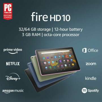 All-New Fire HD 10 Tablet, 10.1" Full HD, 32GB