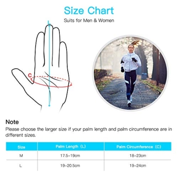 Unigear Lightweight Running Gloves for All Sports