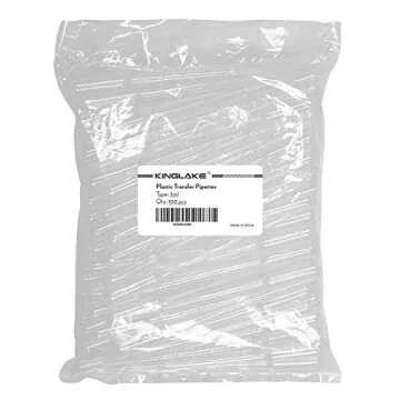 KINGLAKE Graduated 3ml Transfer Pipettes - 100 Pack