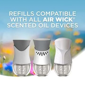 Air Wick Scented Oil Warmer Plugin Freshener - 2 ct