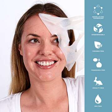 Wrinkles Schminkles Hydrating Facial Collagen Plumping Sheet Mask for Glowing Skin - Ultimate Facial...