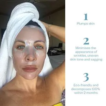 Hydrating Facial Plumping Sheet Mask for Glowing Skin