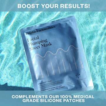 Hydrating Facial Plumping Sheet Mask for Glowing Skin