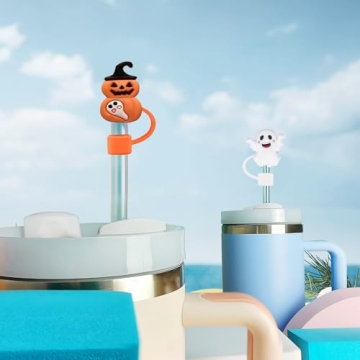IOKUKI Silicone Straw Covers for Stanley Tumblers