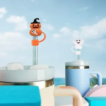 IOKUKI Silicone Straw Covers for Stanley Tumblers