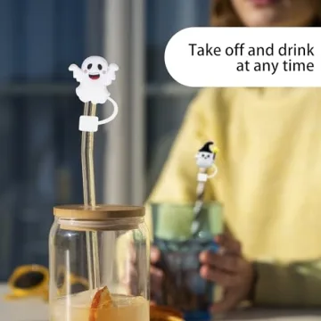 IOKUKI Silicone Straw Covers for Stanley Tumblers