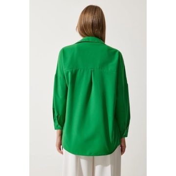 BIG DART Oversized Button Down Shirt for Women