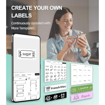 Phomemo P12 Bluetooth Portable Label Maker for Organizing