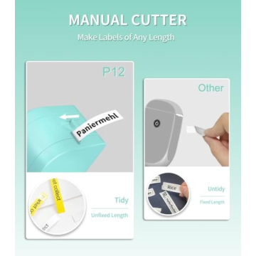 Phomemo P12 Bluetooth Portable Label Maker for Organizing