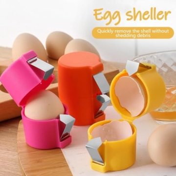Stainless Steel Egg Shell Opener for Effortless Cooking