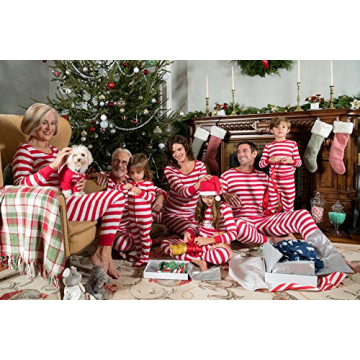 Comfortable Leveret Kids Cotton Christmas Pajamas Set