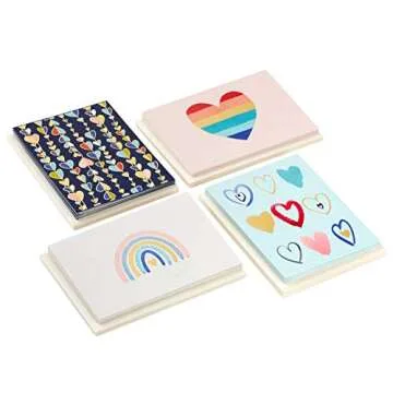 Hallmark Valentine's Day Cards for Kids, Hearts & Rainbows