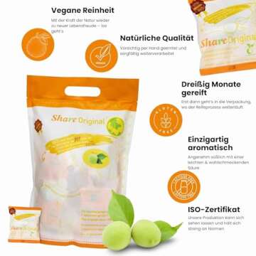 Share Original Fermented Green Plum 1.1lb - Sweet & Sour Wellness