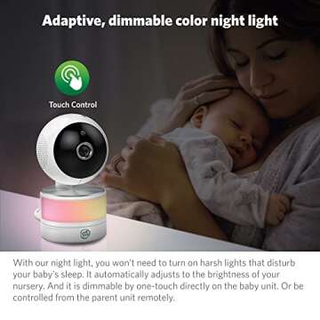 LeapFrog LF915-2HD Baby Monitor - HD Display & Night Vision