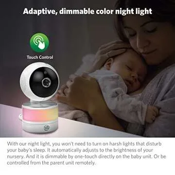 LeapFrog LF915-2HD Baby Monitor - HD Display & Night Vision