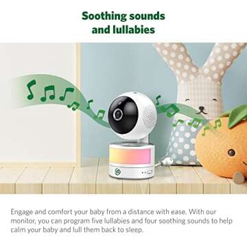 LeapFrog LF915-2HD Baby Monitor - HD Display & Night Vision