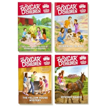 Boxcar Children Mysteries Boxed Set 1-4 Adventure Books