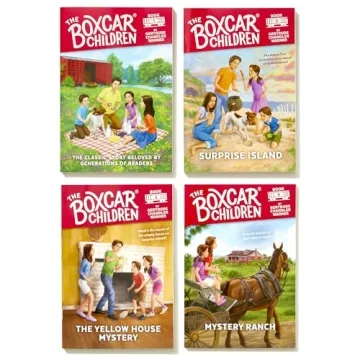 Boxcar Children Mysteries Boxed Set 1-4 Adventure Books
