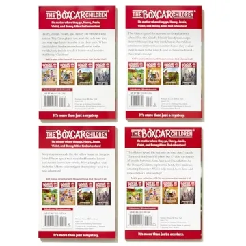 Boxcar Children Mysteries Boxed Set 1-4 Adventure Books