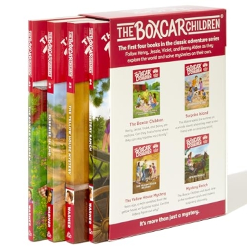 Boxcar Children Mysteries Boxed Set 1-4 Adventure Books