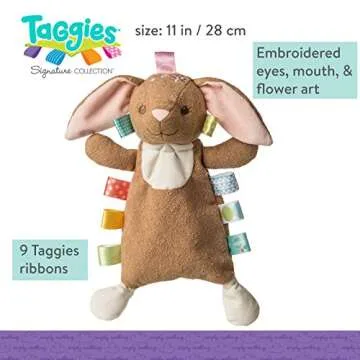 Taggies Lovey Soft Toy Harmony Bunny 11-Inches