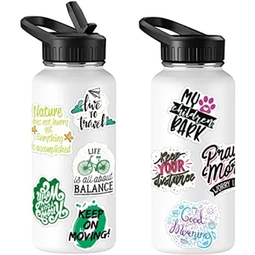 100pcs Motivational Waterproof Stickers for All Ages