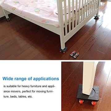 Harupink 440Lbs Furniture Mover with Lifter Wheels