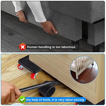 Harupink 440Lbs Furniture Mover with Lifter Wheels