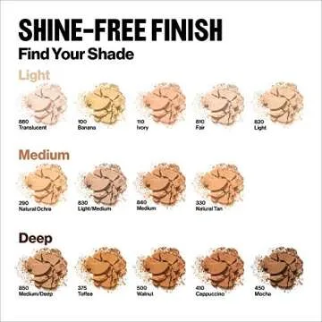 Revlon ColorStay Pressed Powder Face Makeup, Longwearing, Fragrance-Free, Noncomedogenic, 375 Toffee, 0.3 Oz