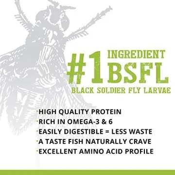 Nutritious Bug Bites for Bottom Feeder Fish - 4.59 oz