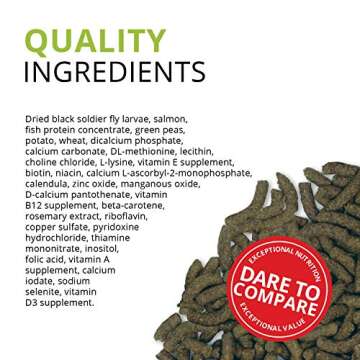 Nutritious Bug Bites for Bottom Feeder Fish - 4.59 oz