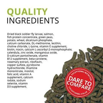 Nutritious Bug Bites for Bottom Feeder Fish - 4.59 oz