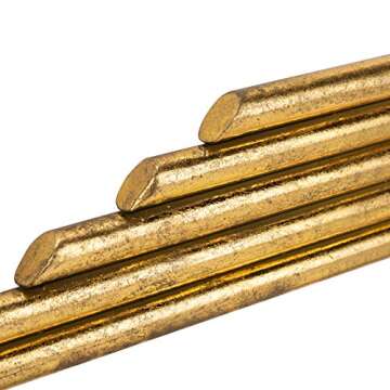 SAFAVIEH Home Trenla Gold Foil Rectangle 49-inch High Decorative Accent Mirror