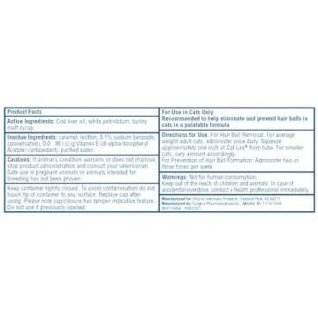 CatLax for Hairball Elimination and Prevention in Cats, 2 oz