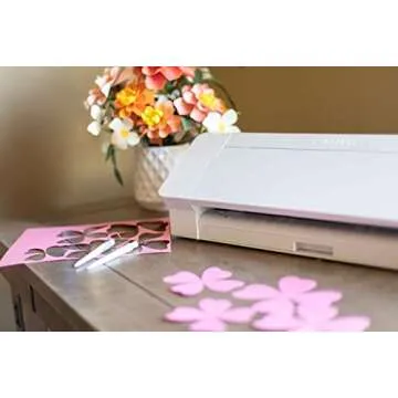 Silhouette America Cameo-4-White Color Laser Printer, 25.2 x 10.9 oz 9.2, White Edition (Renewed)