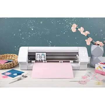 Silhouette America Cameo-4-White Color Laser Printer, 25.2 x 10.9 oz 9.2, White Edition (Renewed)